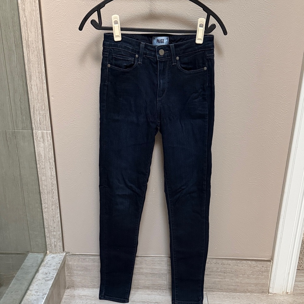 PAIGE Women's Dark Skinny Jeans